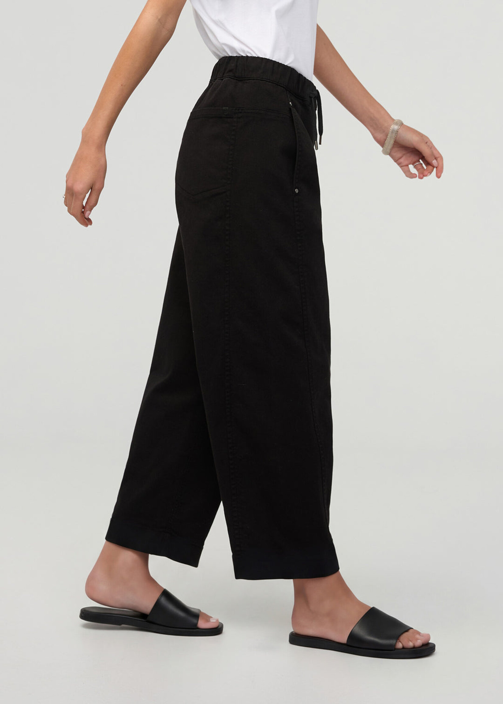 DUER WMS FLEX TWILL BARREL PULL ON PANT-