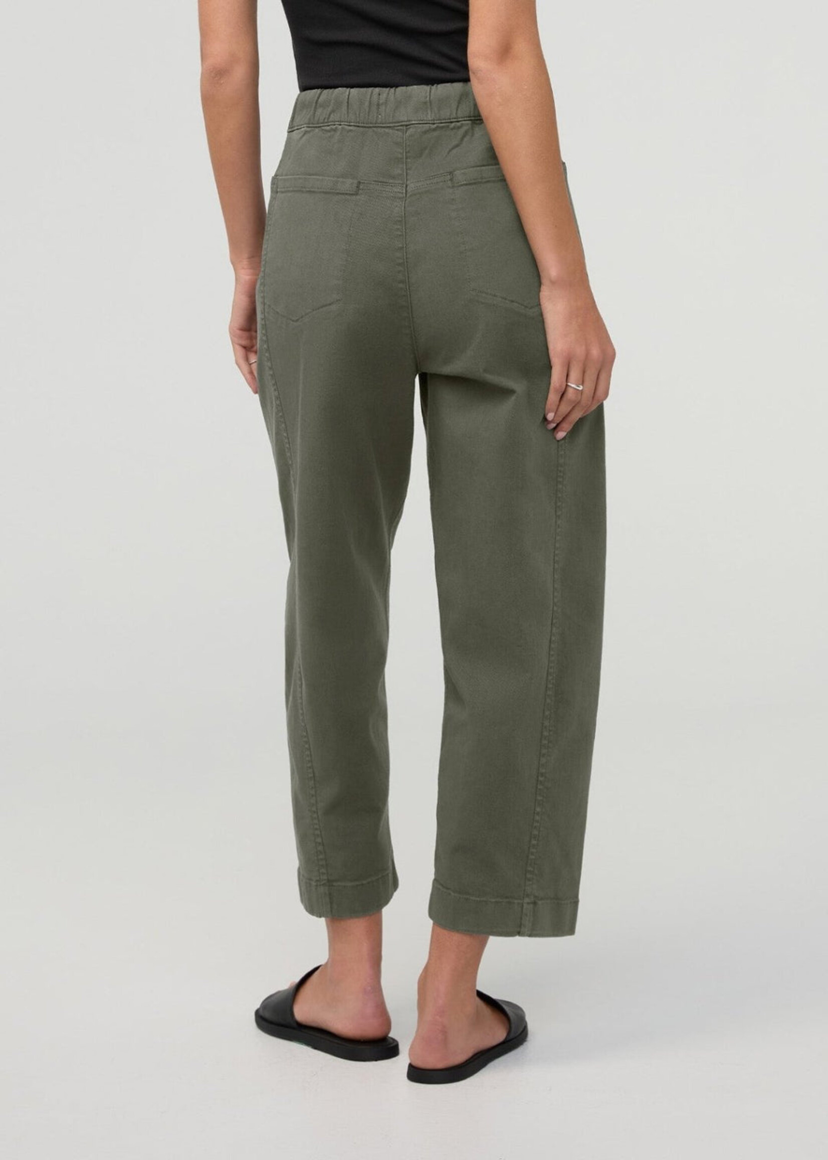 DUER WMS FLEX TWILL BARREL PULL ON PANT-