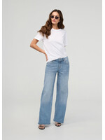 DUER WMS PERFORMANCE DENIM + MID RISE LOOSE STRAIGHT CURRENT-