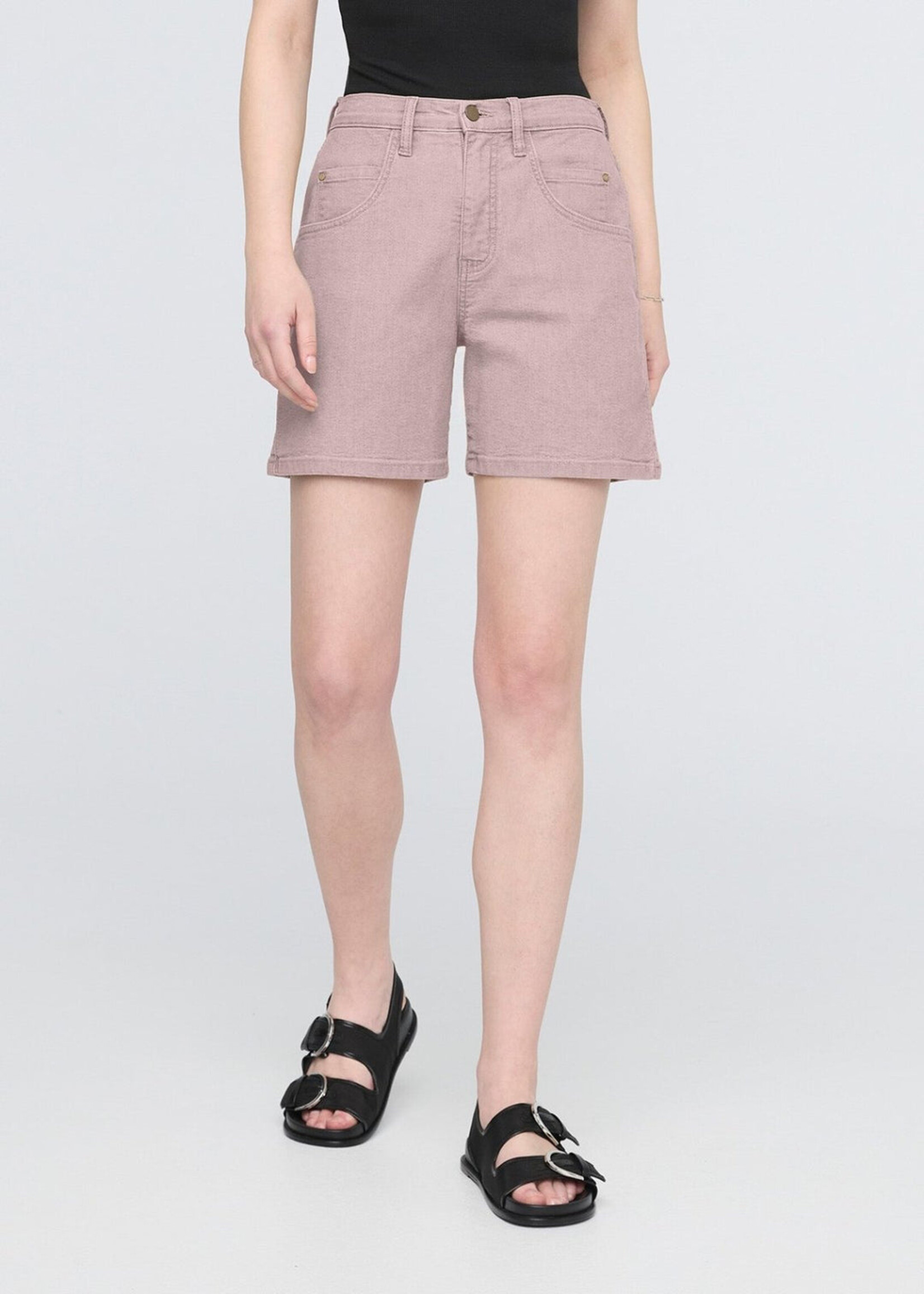 DUER WMS STRETCH CANVAS HIGH RISE RELAXED SHORT-