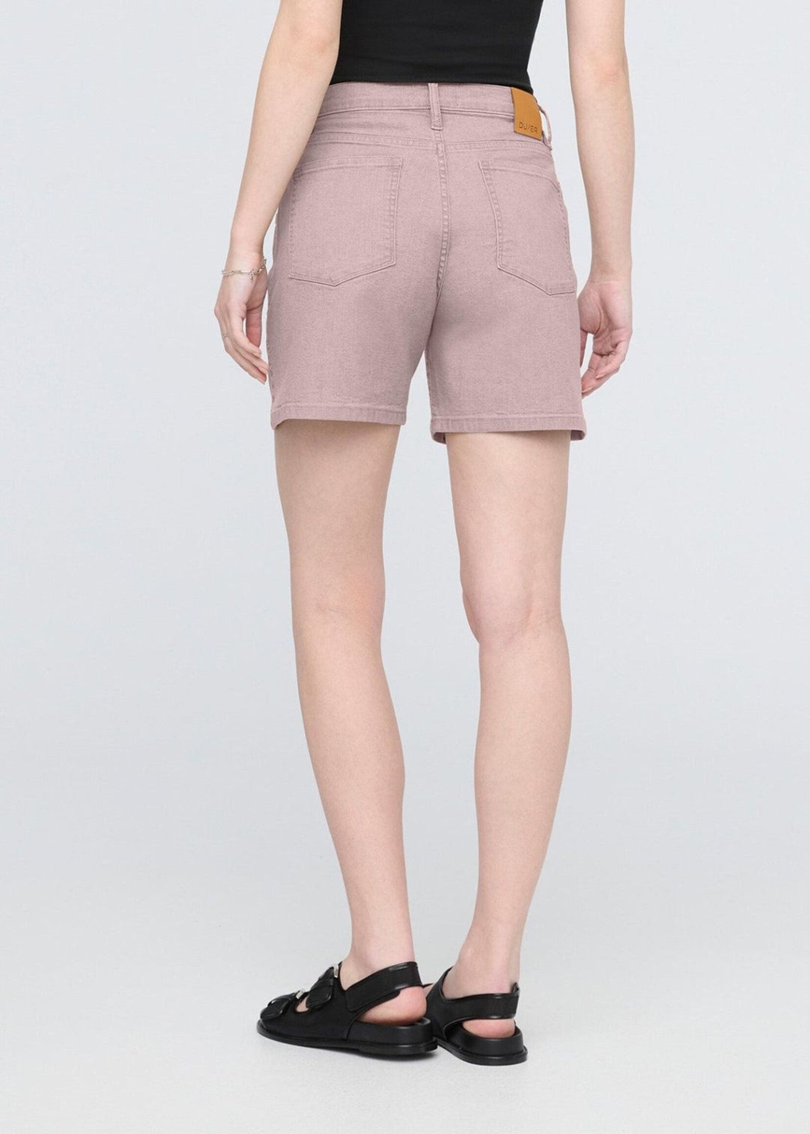 DUER WMS STRETCH CANVAS HIGH RISE RELAXED SHORT-