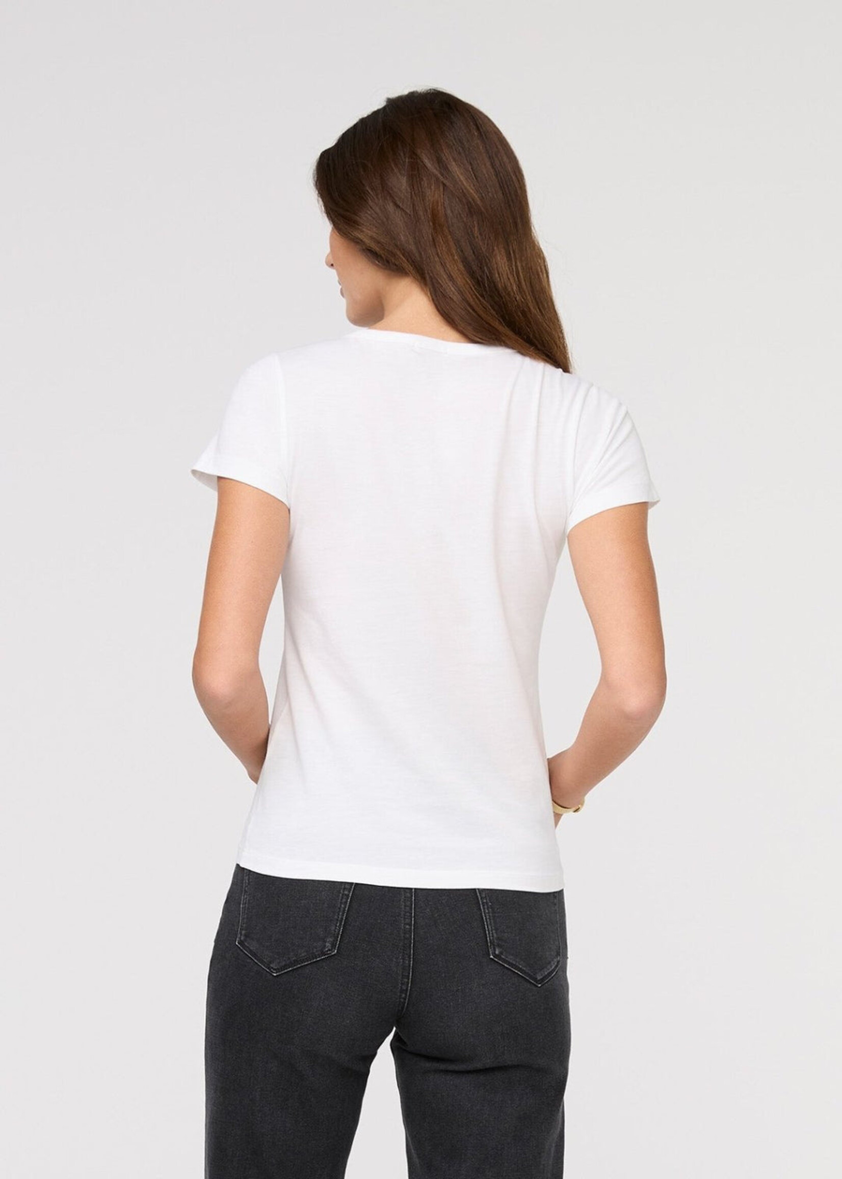 DUER WMS PUREPIMA SLIM CREW-