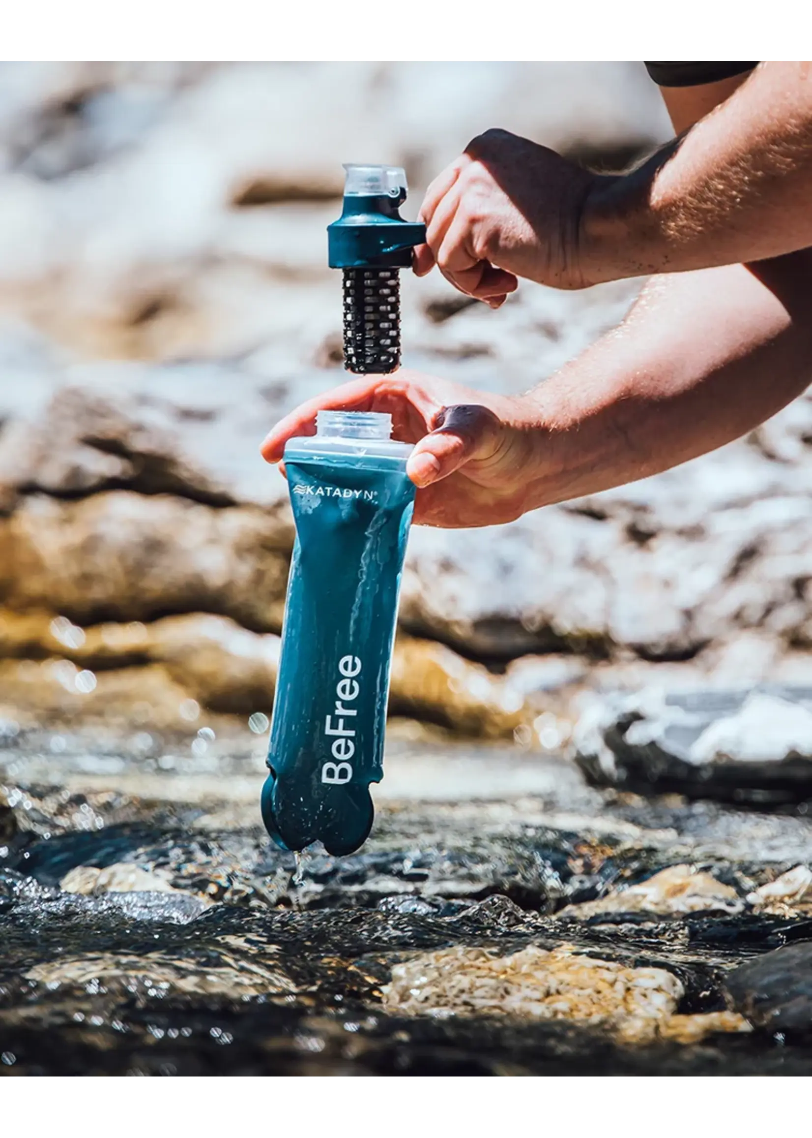 KATADYN BeFree AC 0.5L Microfilter - Slate Blue