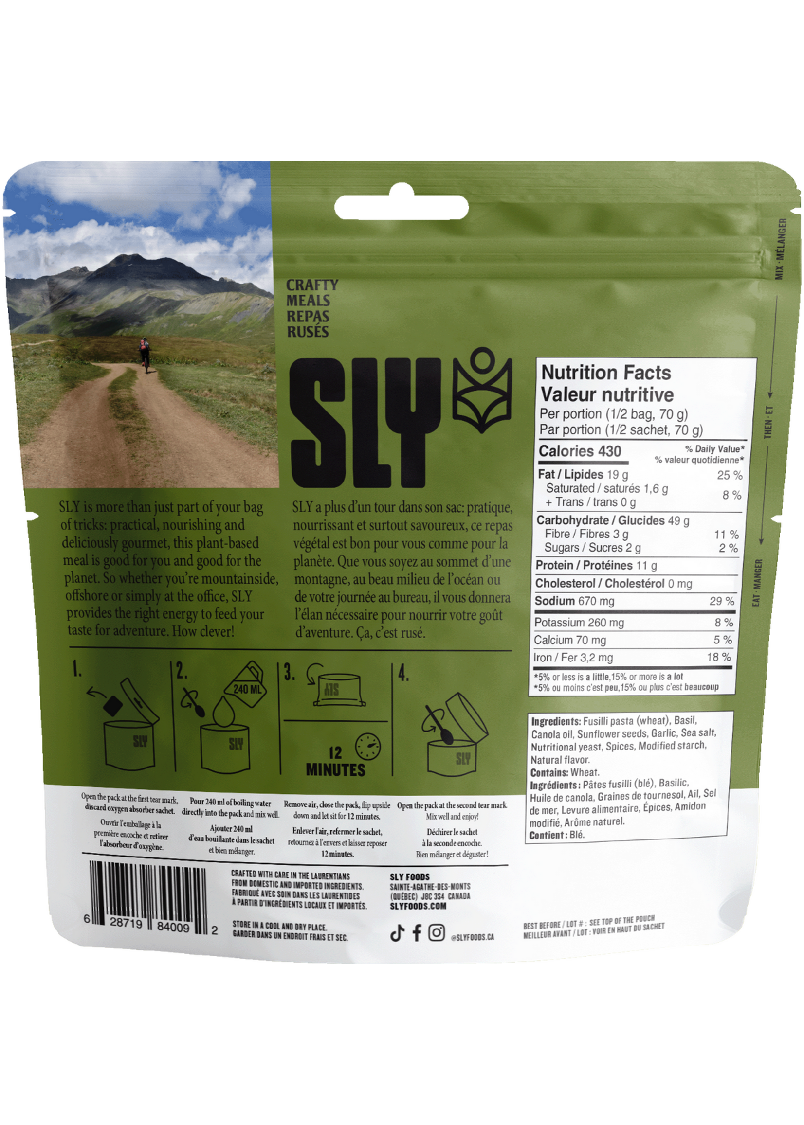 SLY PESTO PASTA