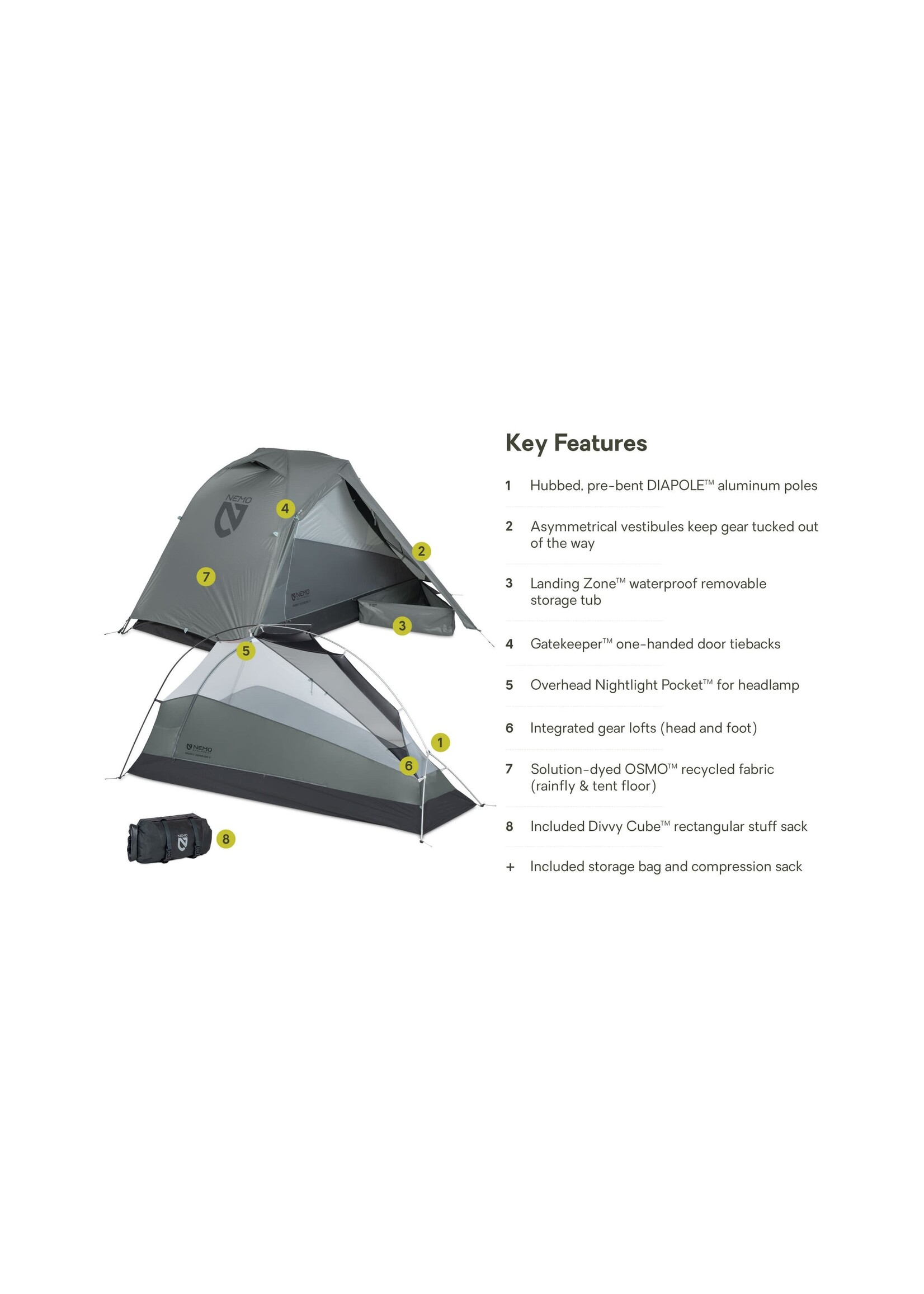 NEMO EQUIPMENT Dragonfly OSMO Bikepack 1P