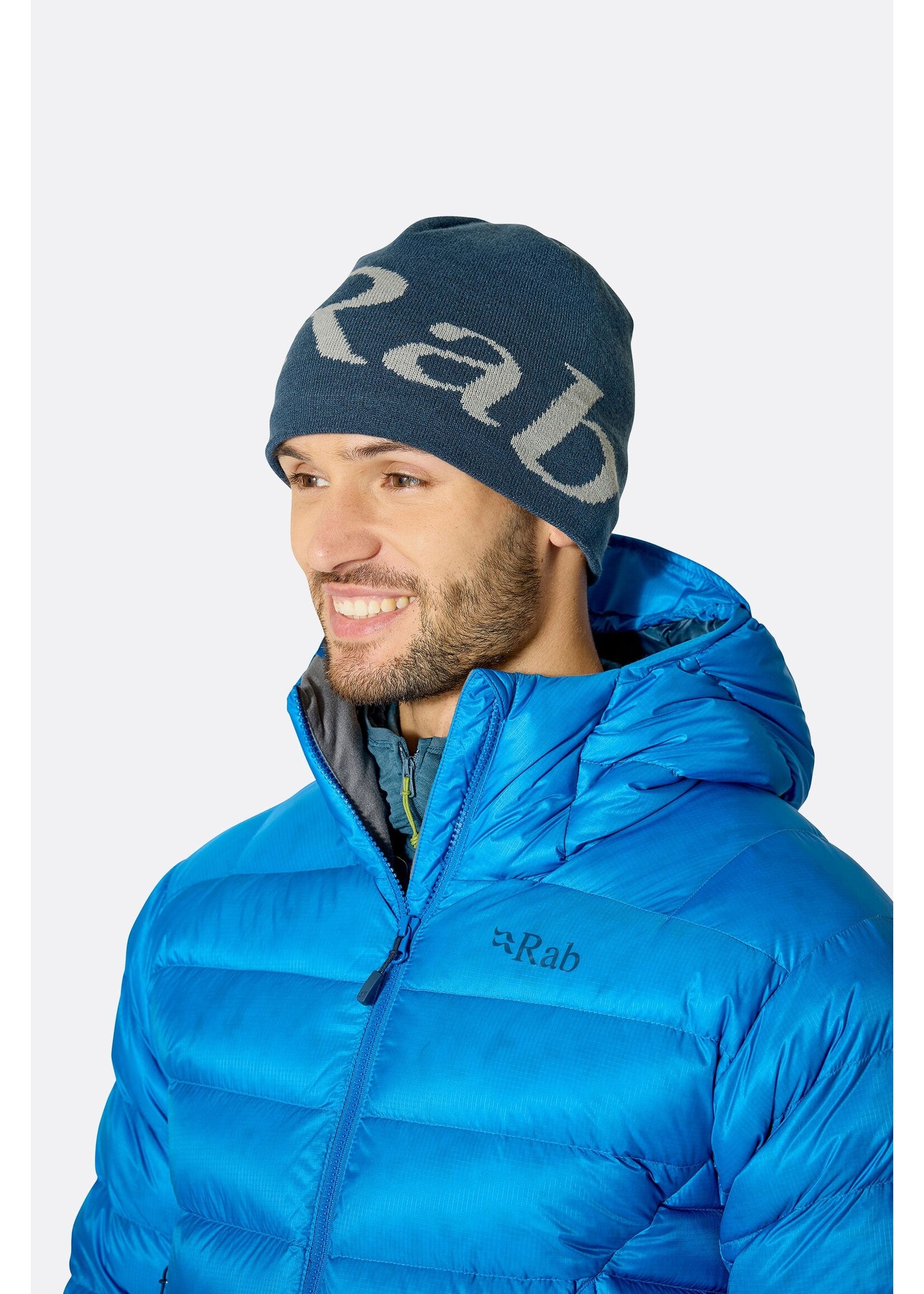 RAB RAB LOGO BEANIE-