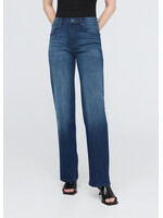 DUER WMS PERF DENIM+ HIGH RISE STRAIGHT-MOONLIGHT