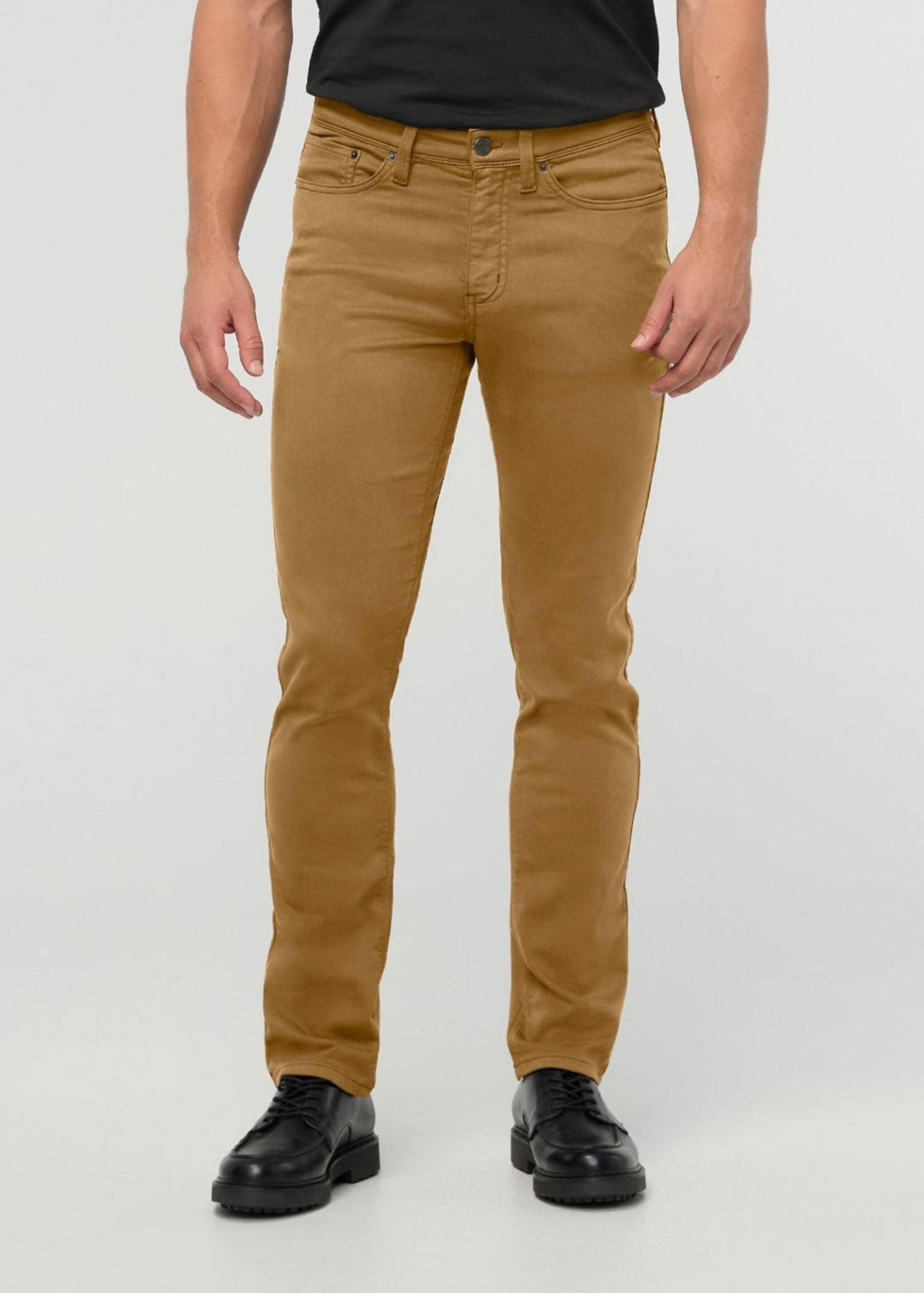 DUER NO SWEAT SLIM STRAIGHT CARAMEL-