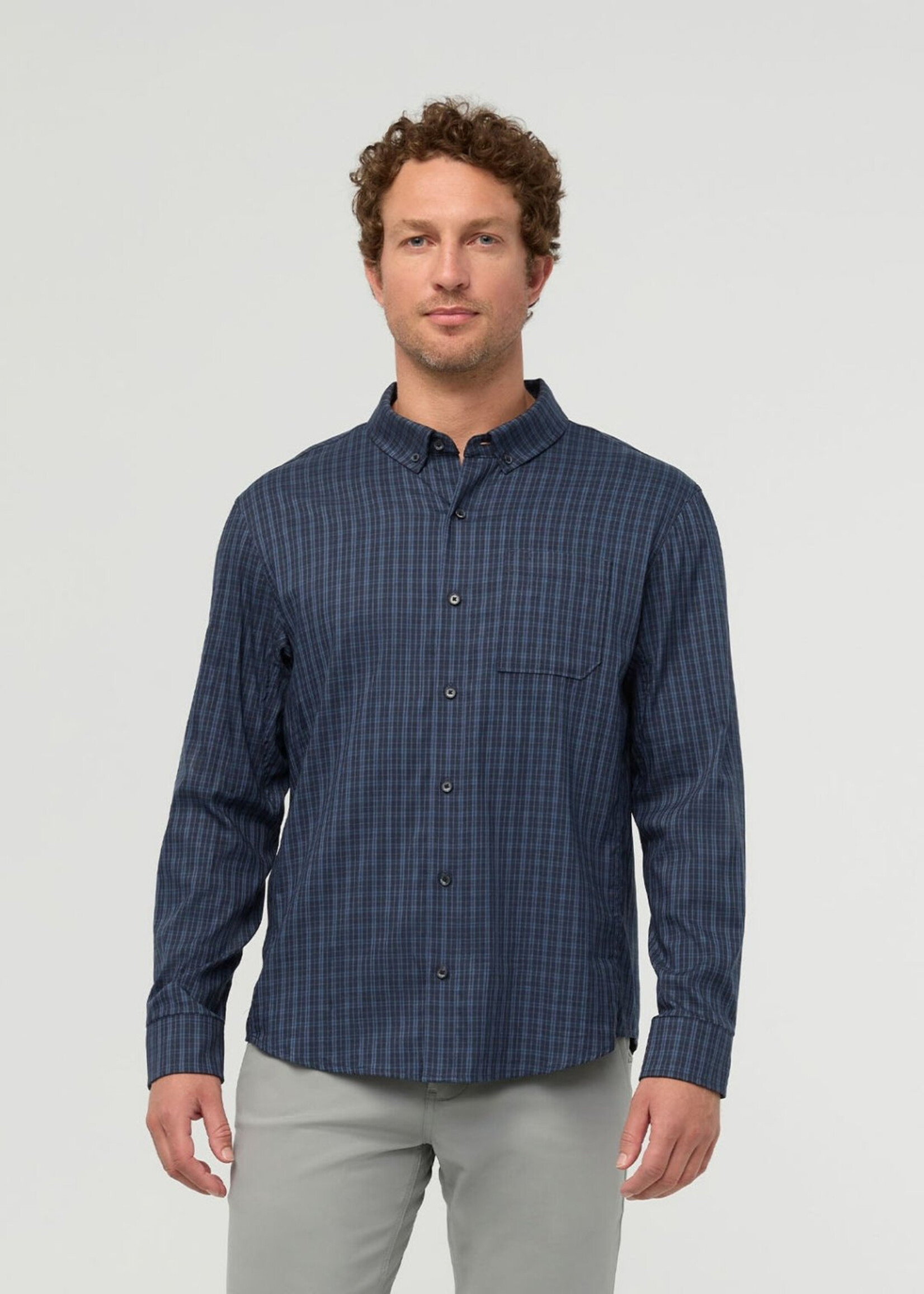 DUER CLOUDWEIGHT TWILL 1 PKT SHIRT-
