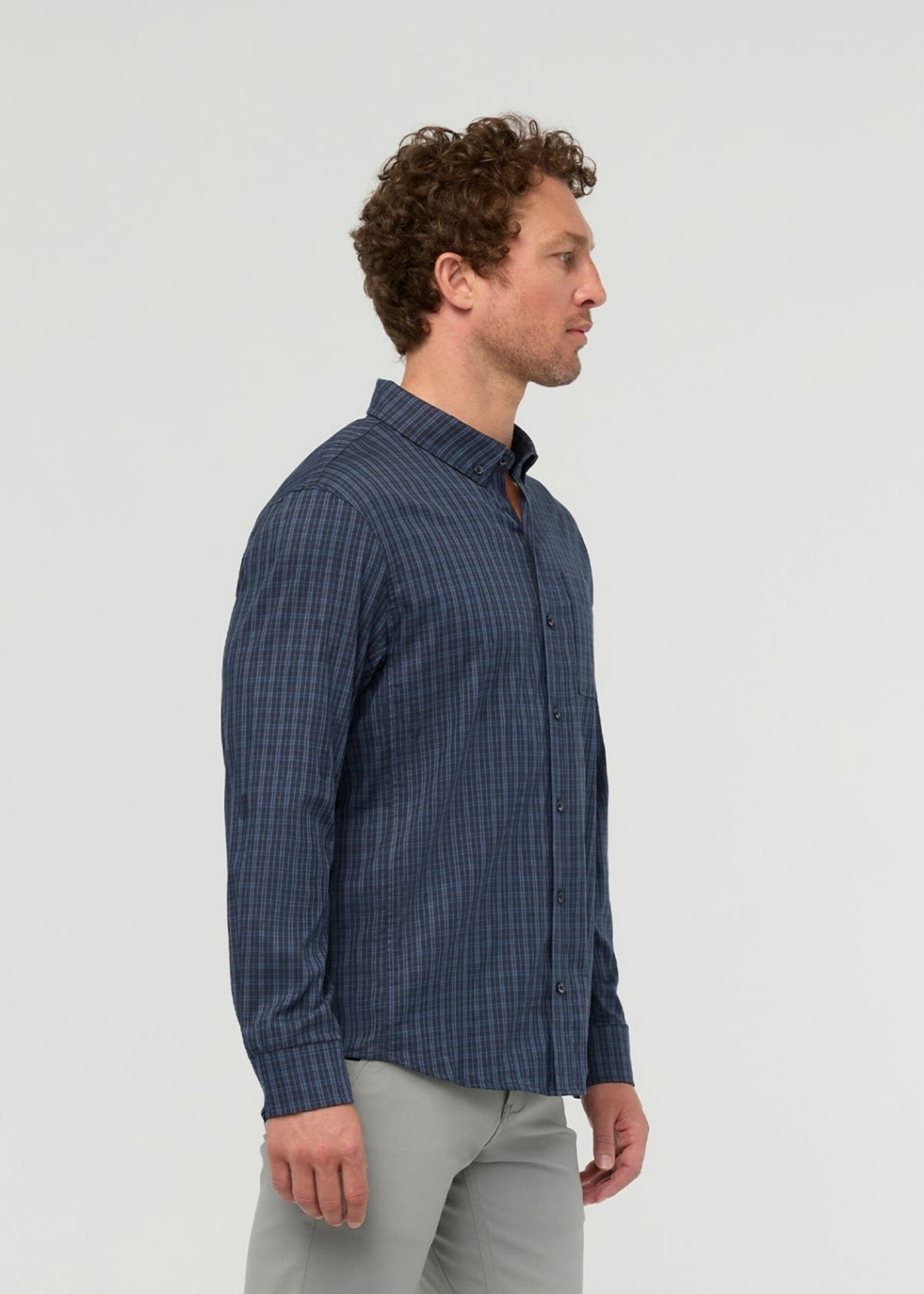 DUER CLOUDWEIGHT TWILL 1 PKT SHIRT-