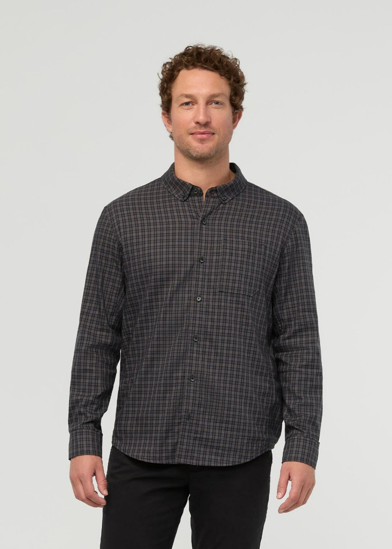 DUER CLOUDWEIGHT TWILL 1 PKT SHIRT-