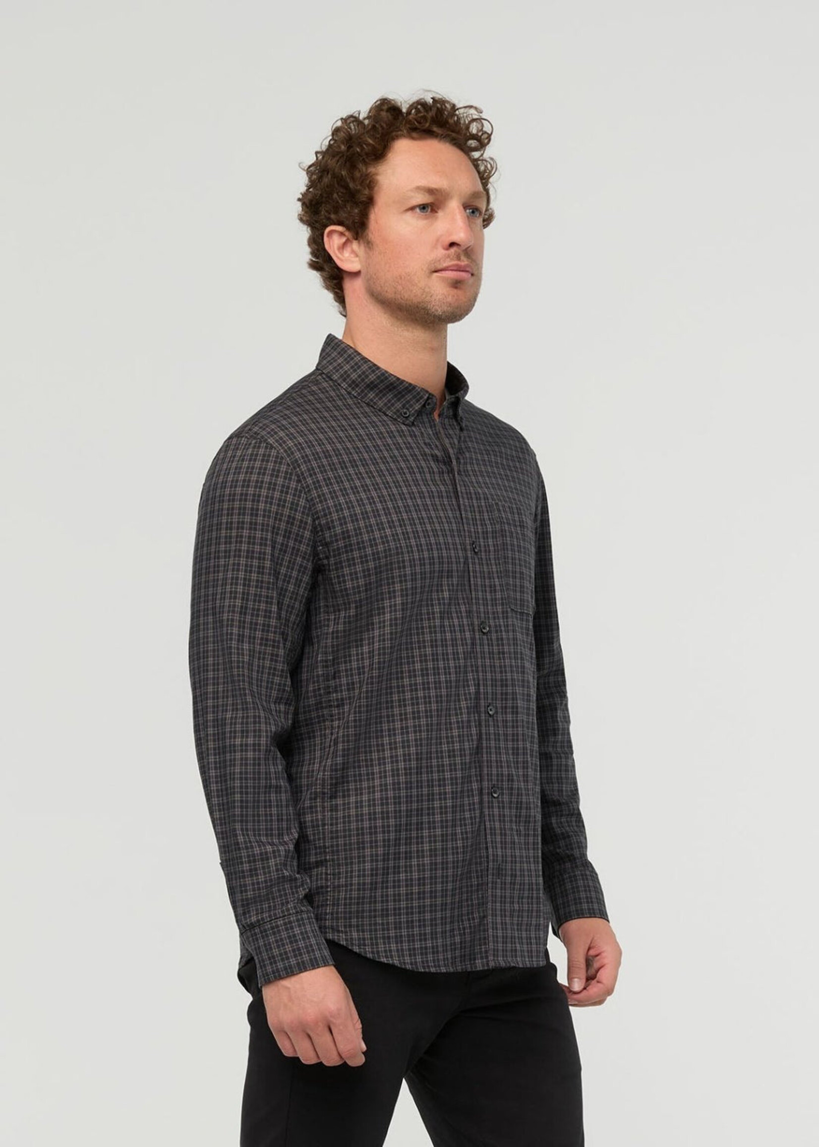 DUER CLOUDWEIGHT TWILL 1 PKT SHIRT-
