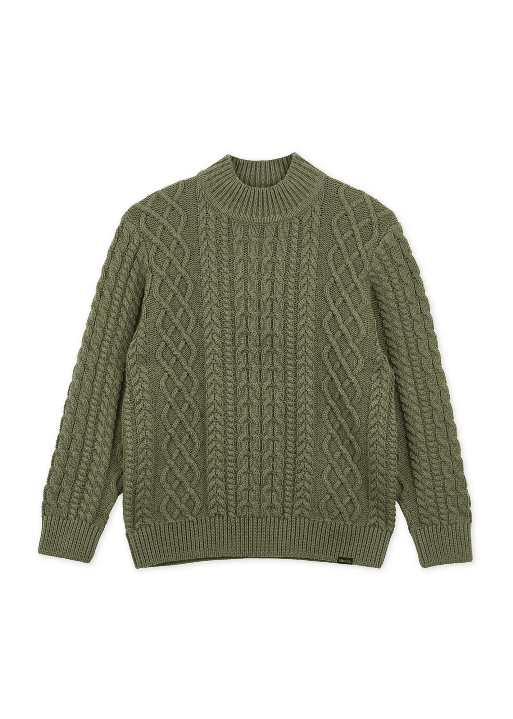 HOOKÉ WMS FISHERMAN SWEATER-