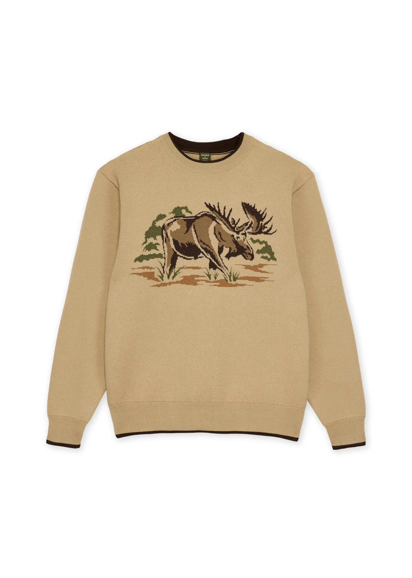 HOOKÉ WHC MOOSE KNIT SWEATER