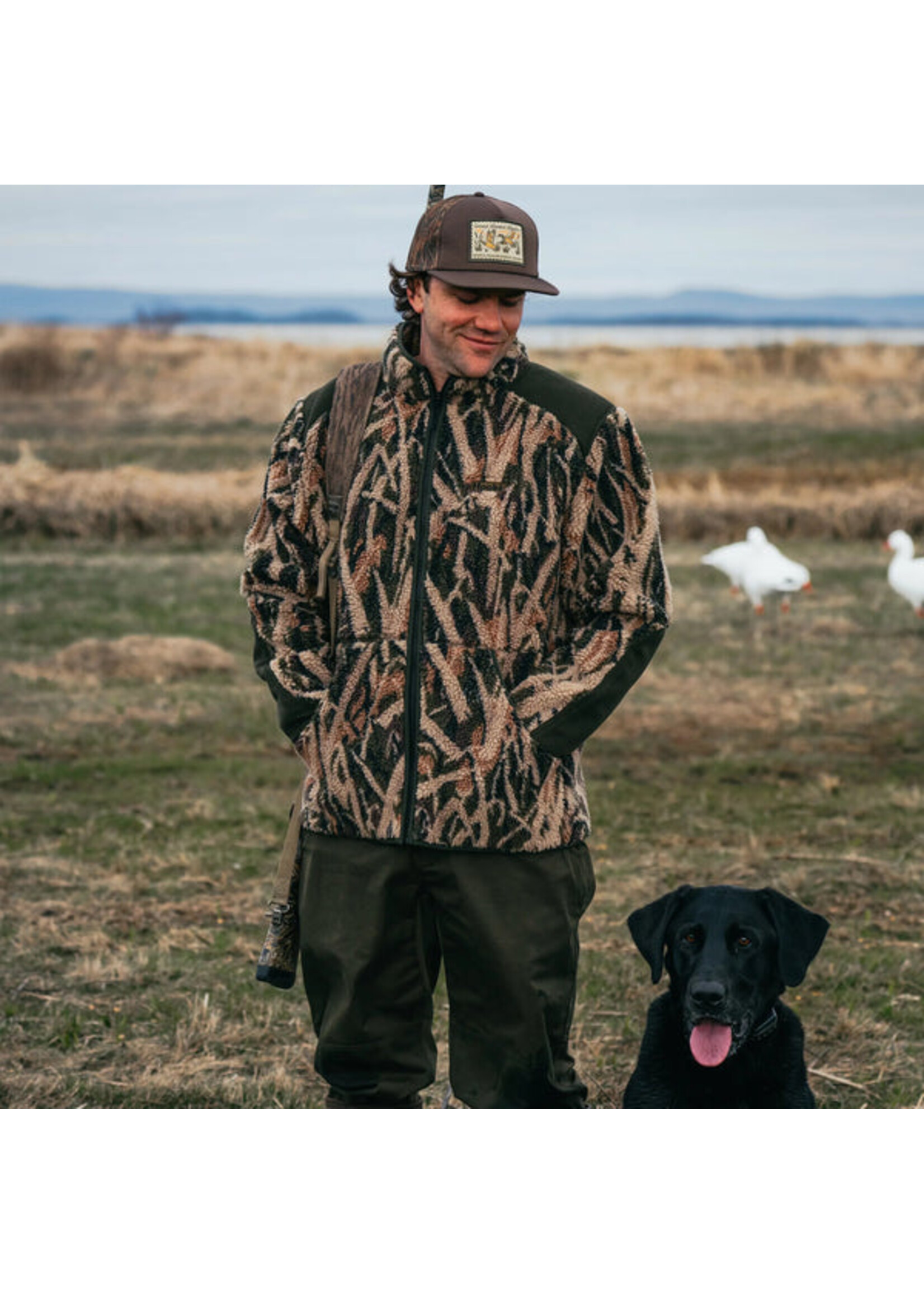 HOOKÉ WHC MARSHLAND PILE FLEECE JACKET