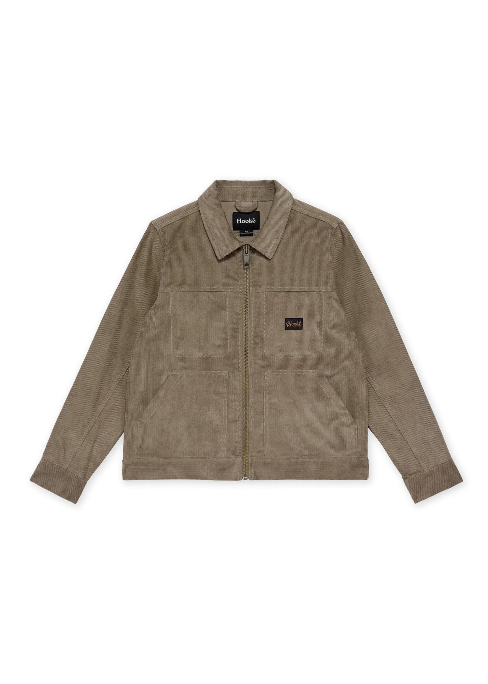 HOOKÉ WOMENS CORD TRUCKER WORK JACKET