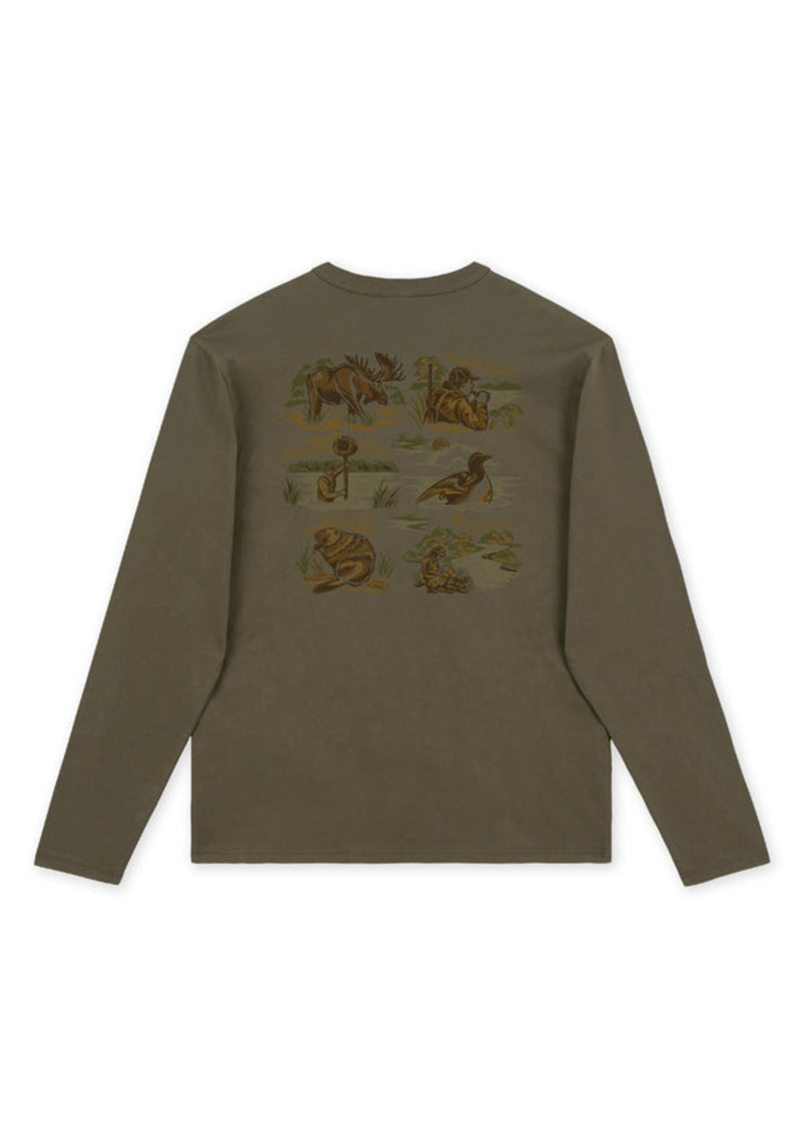 HOOKÉ WHC WETLAND L/S TEE