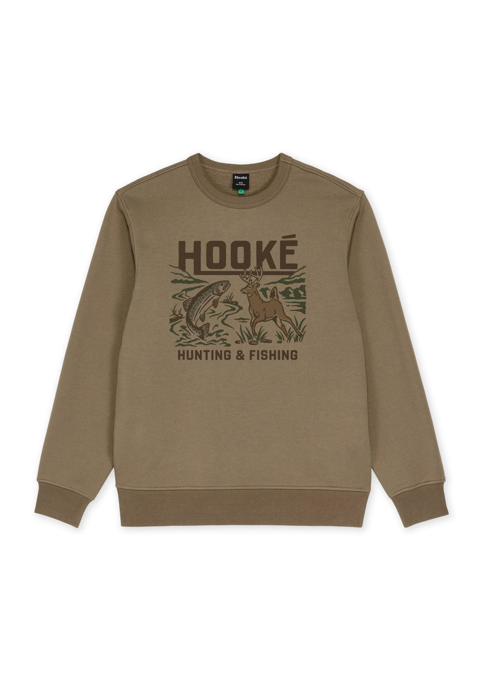 HOOKÉ HUNTING & FISHING CREWNECK