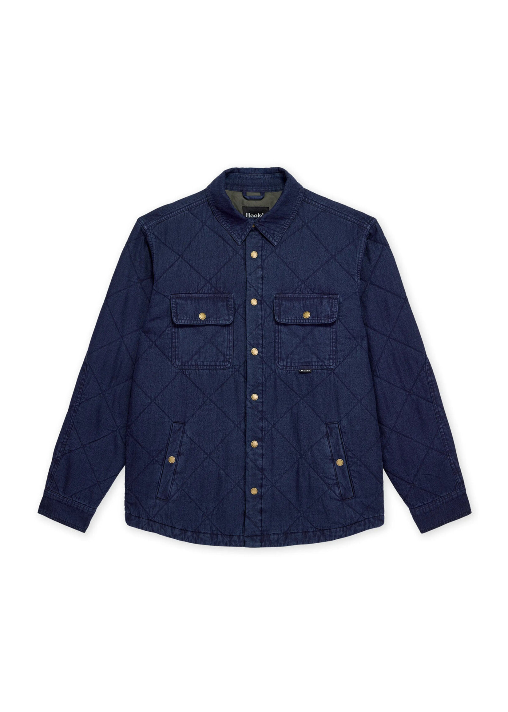 HOOKÉ DENIM QUILTED JACK SHIRT-