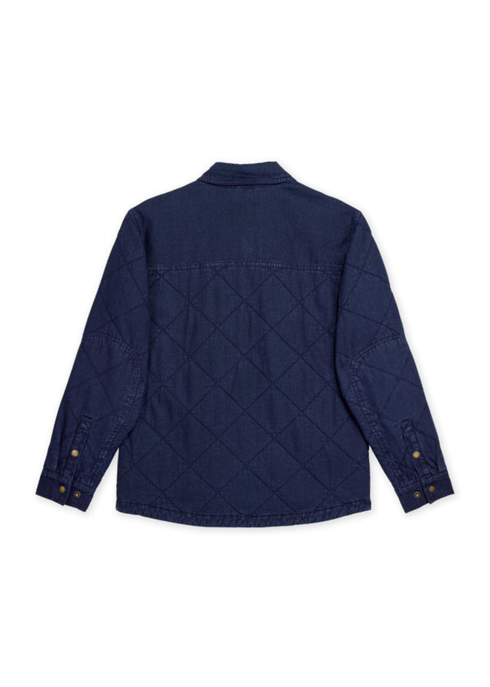 HOOKÉ DENIM QUILTED JACK SHIRT-