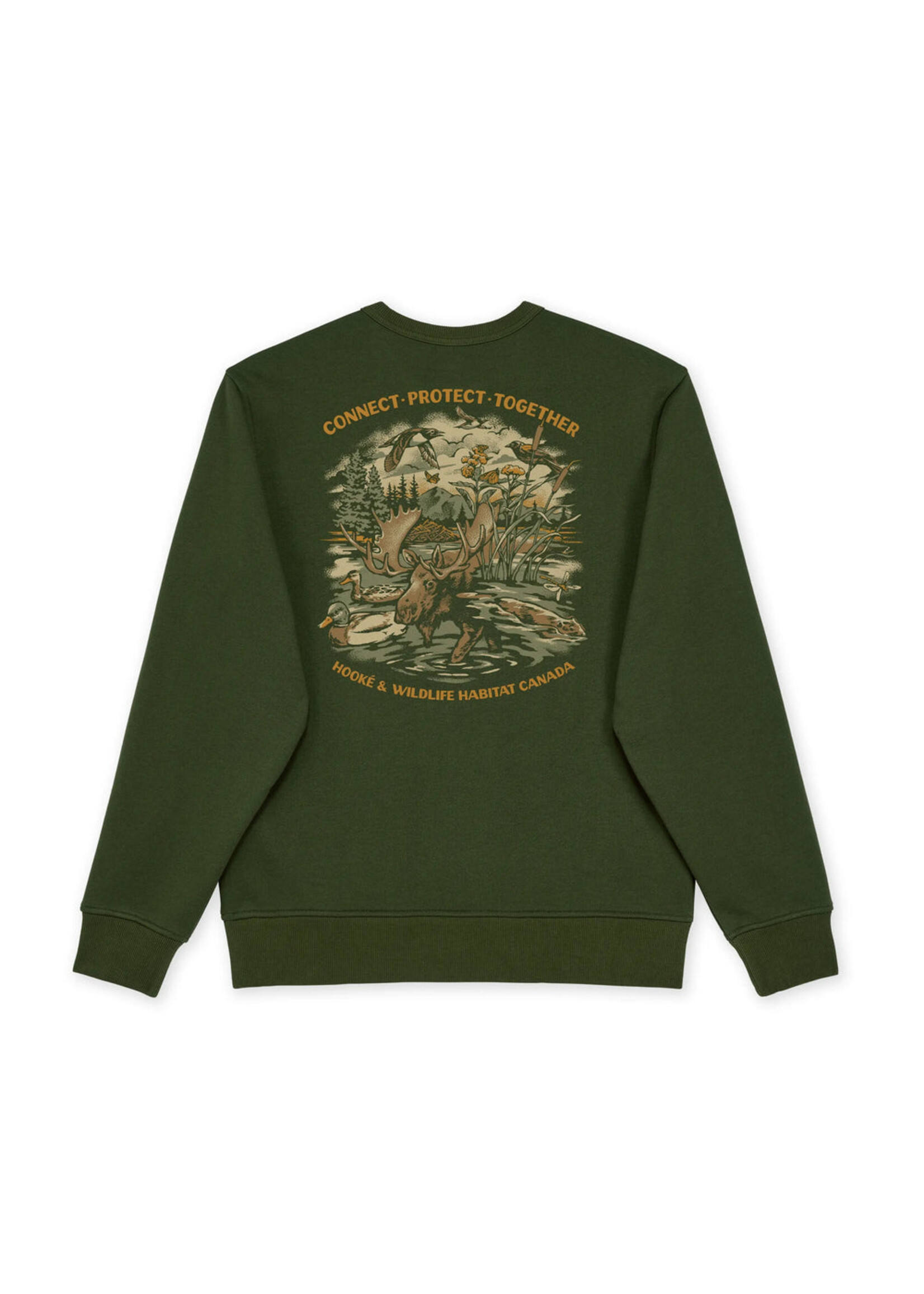 HOOKÉ WILDLIFE HABITAT CANADA CREWNECK-