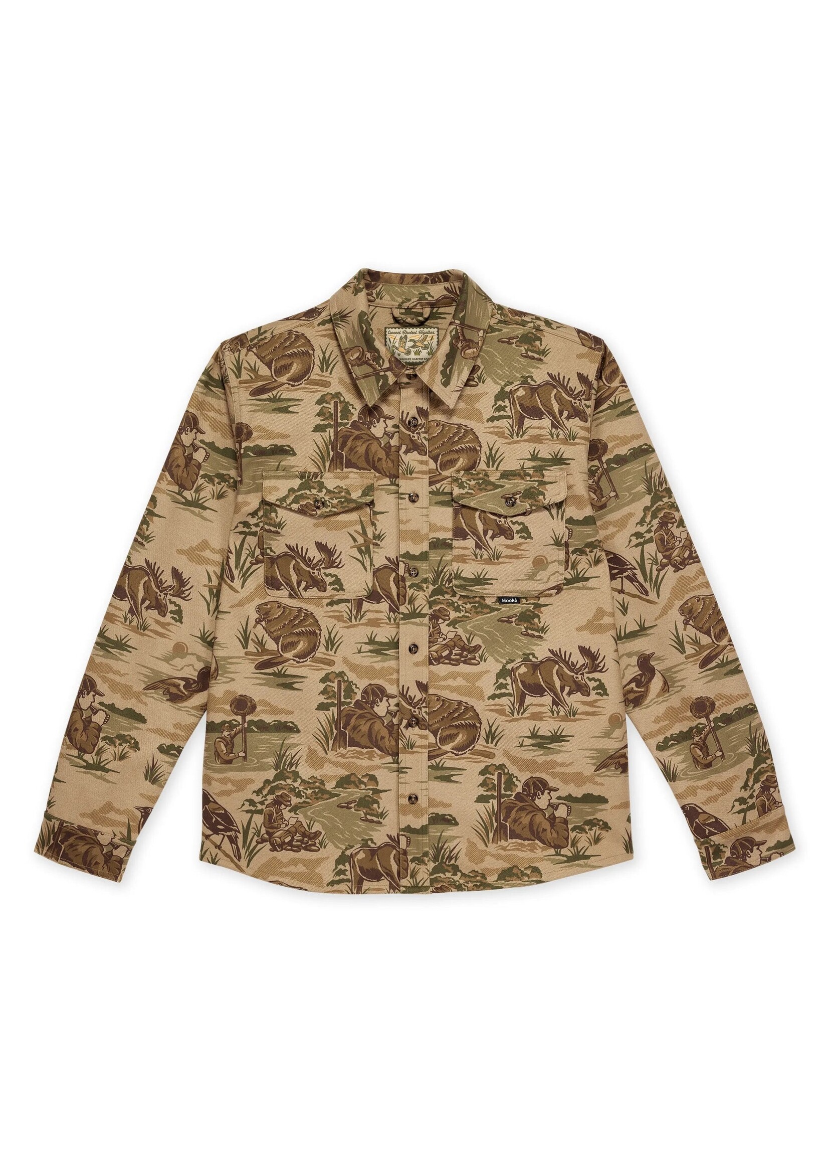 HOOKÉ WHC FLANNEL SHIRT-
