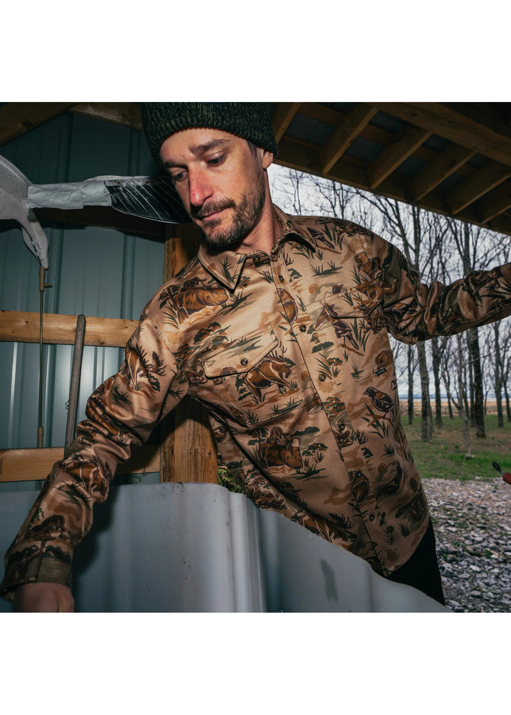 HOOKÉ WHC FLANNEL SHIRT-