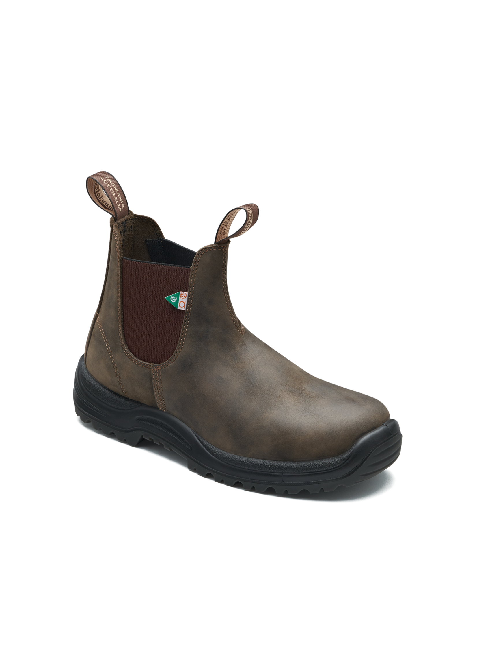 BLUNDSTONE 180 CSA WAXY RUSTIC BROWN