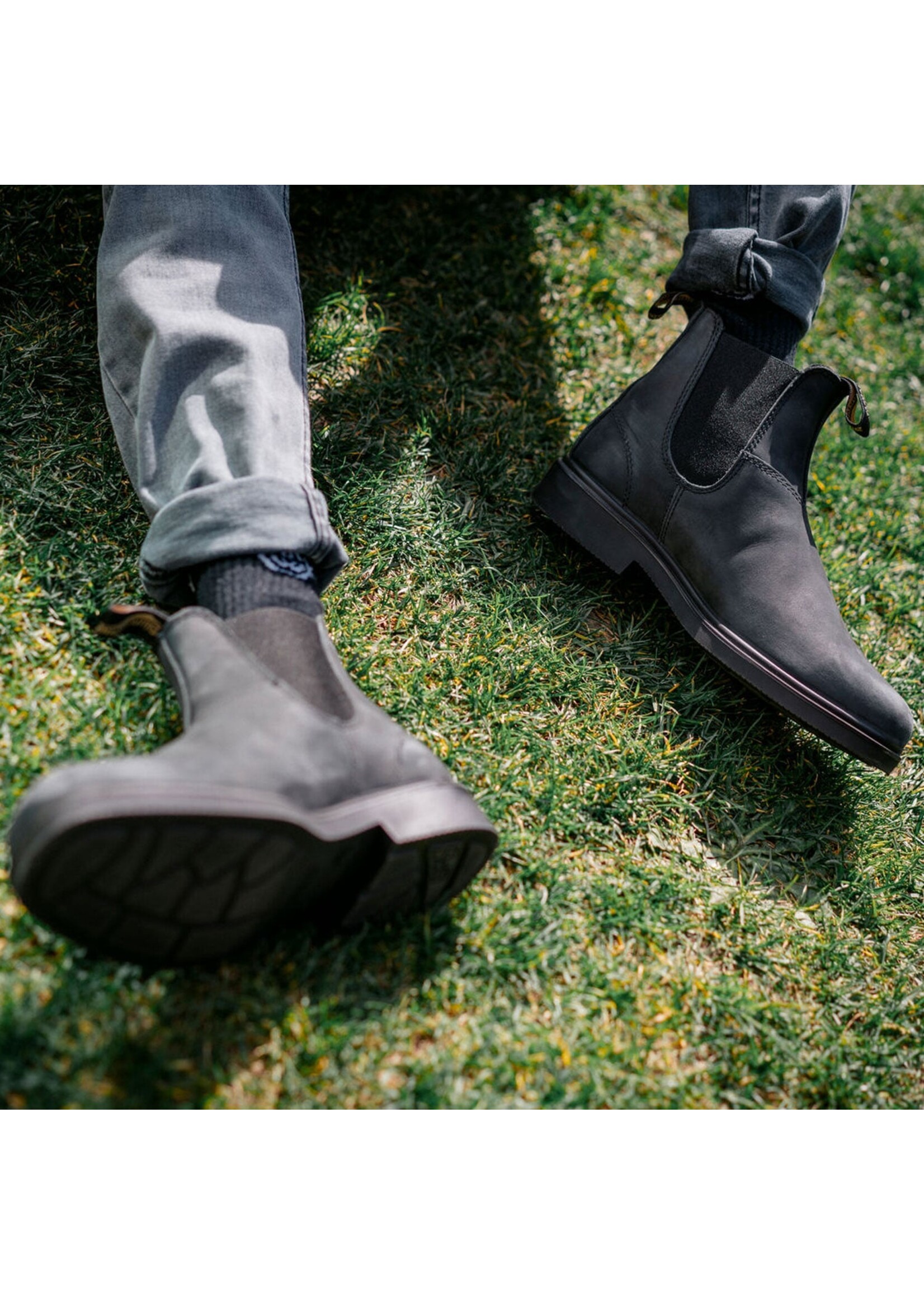 BLUNDSTONE Chisel Toe #1308 – Rustic Black