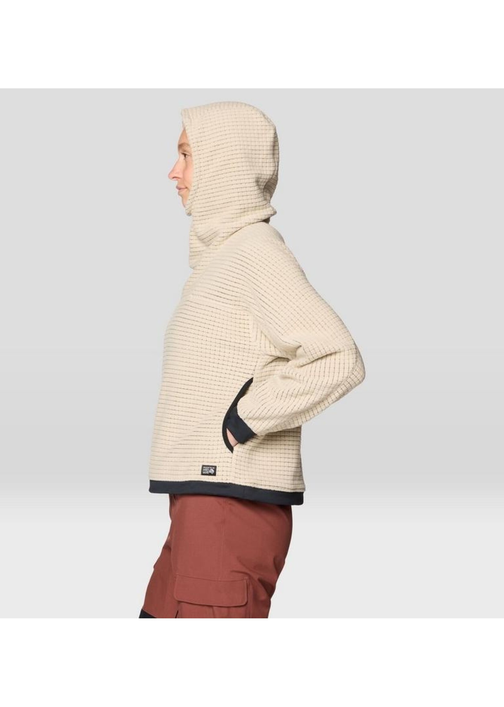MOUNTAIN HARDWEAR WMS SUMMIT BIG GRID HOODY-