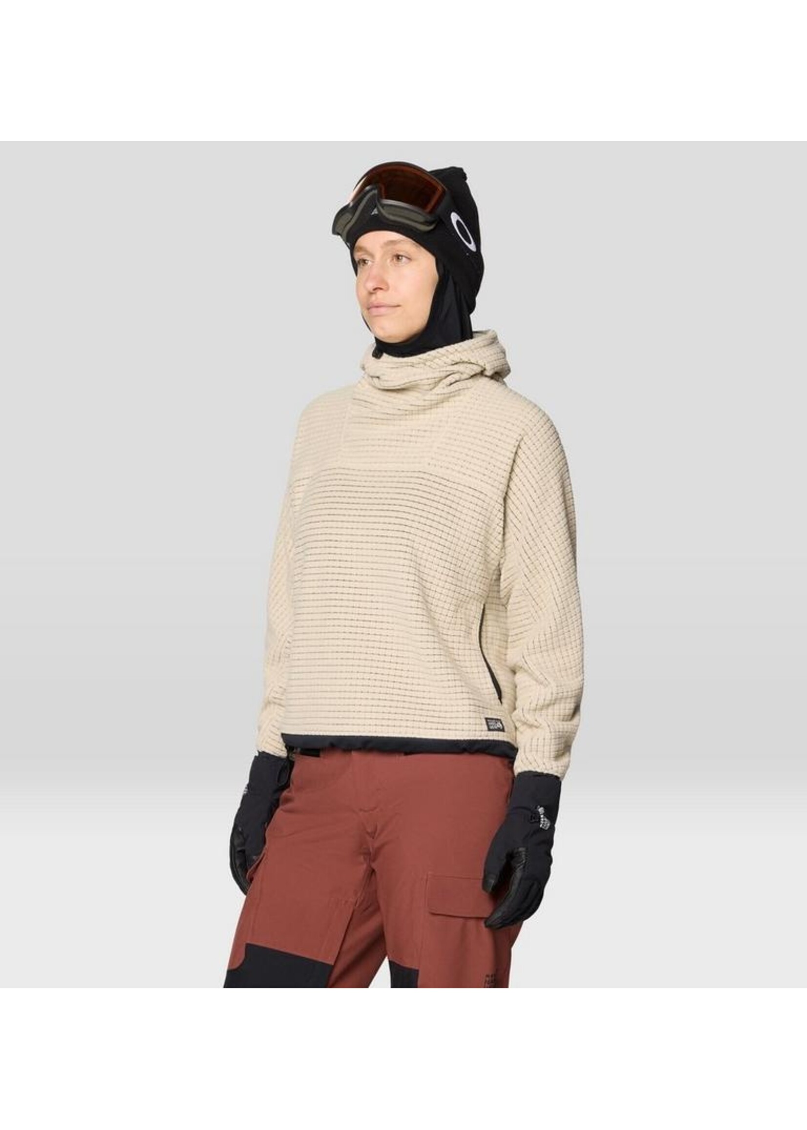 MOUNTAIN HARDWEAR WMS SUMMIT BIG GRID HOODY-