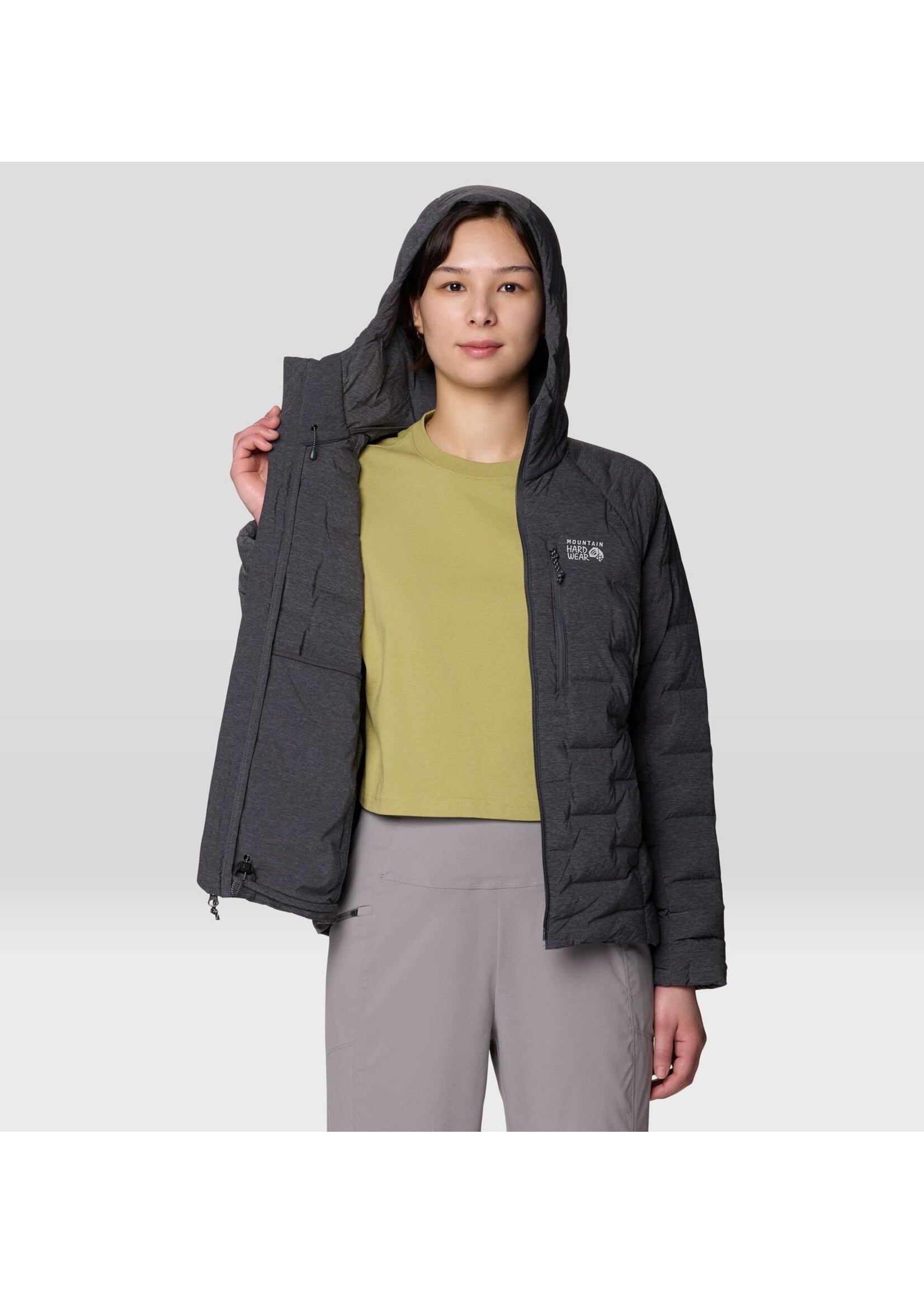 MOUNTAIN HARDWEAR WMS STRETCHDOWN HOODED JKT-