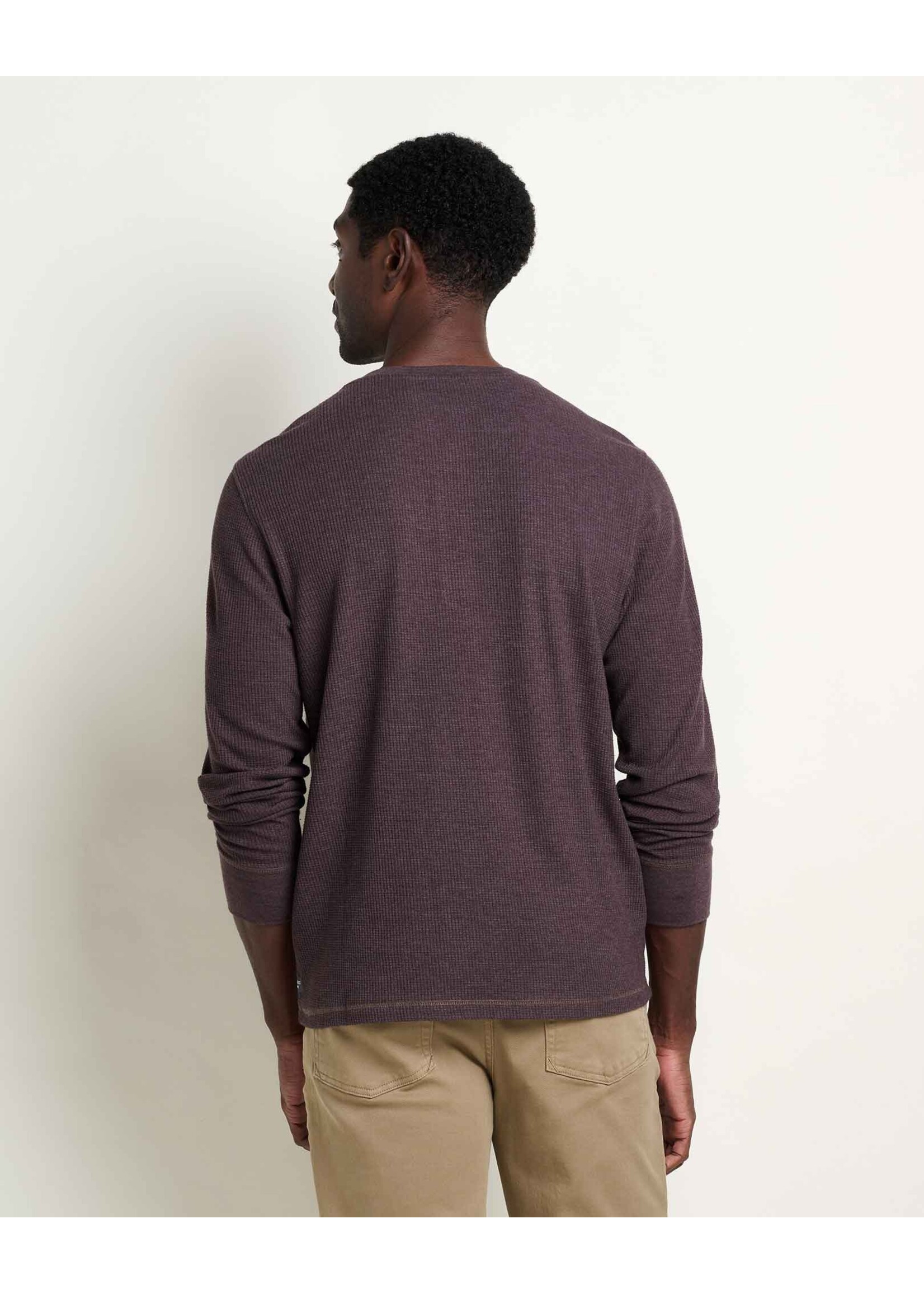 TOAD & CO FRAMER WAFFLE L/S HENLEY-