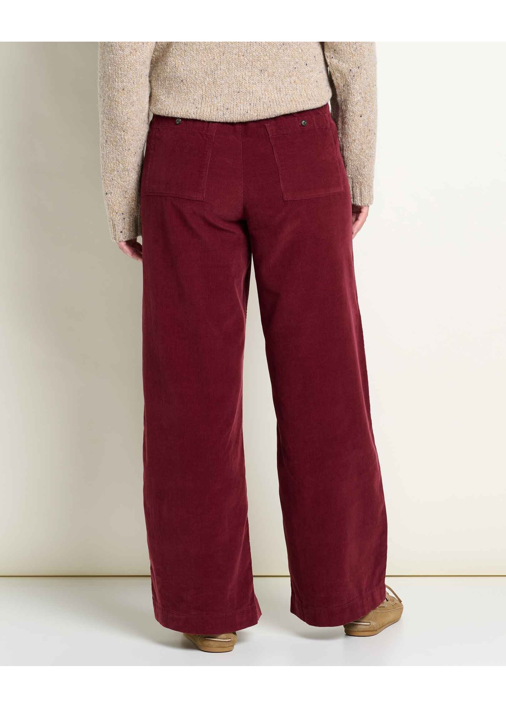 TOAD & CO WMS CATTAIL CORD WIDE LEG-