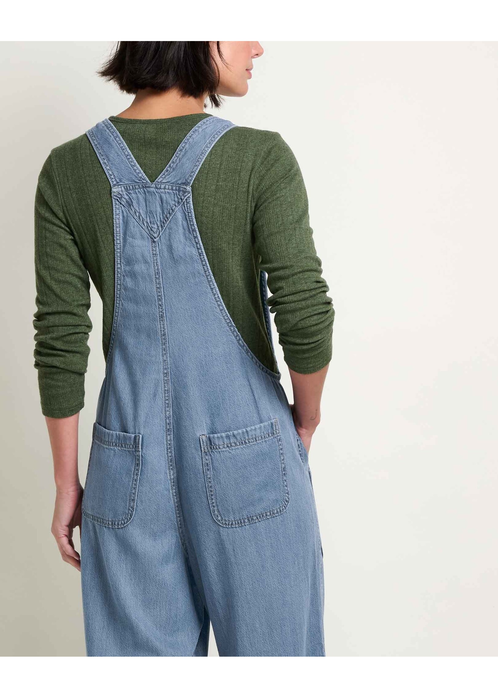 TOAD & CO WMS PINON WIDE LEG OVERALL-