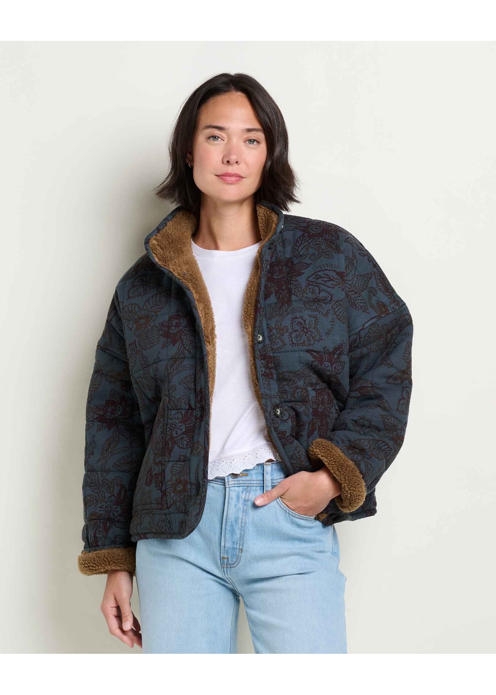 TOAD & CO MANZANA QUILTED SHERPA JKT