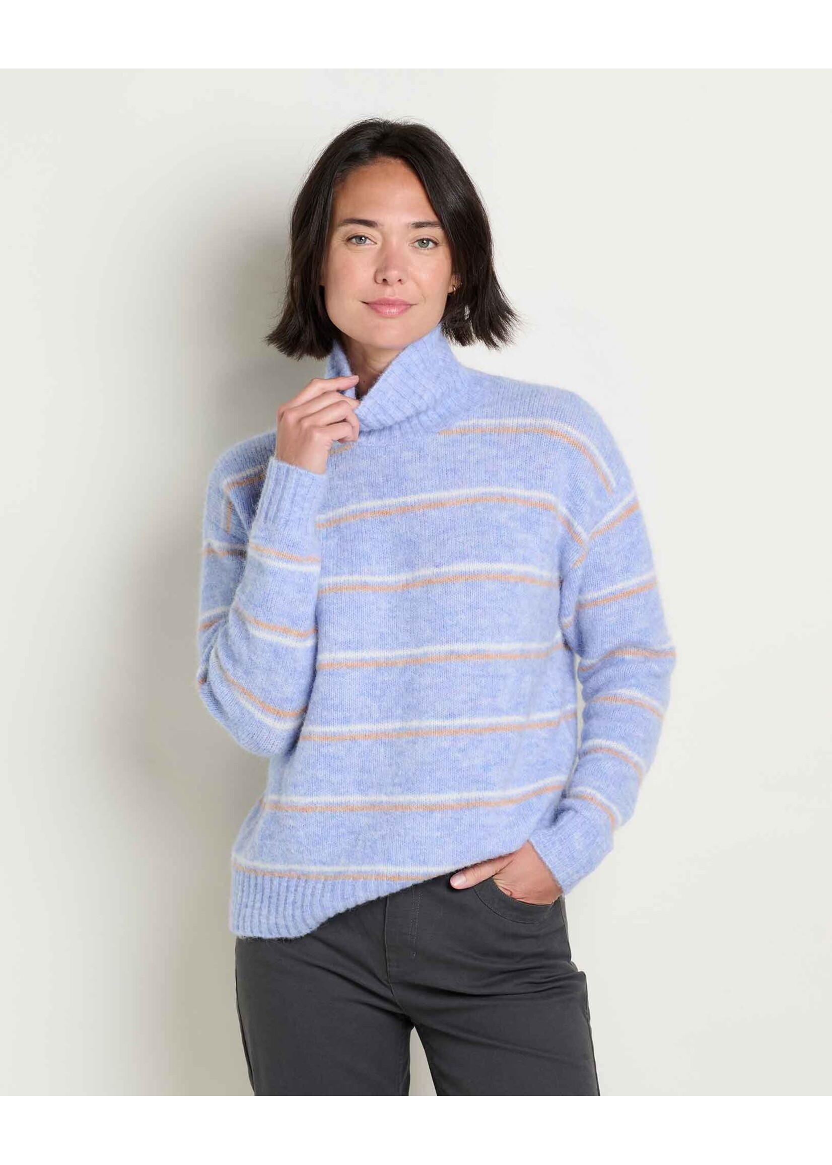 TOAD & CO WMS TODDY T-NECK SWEATER-