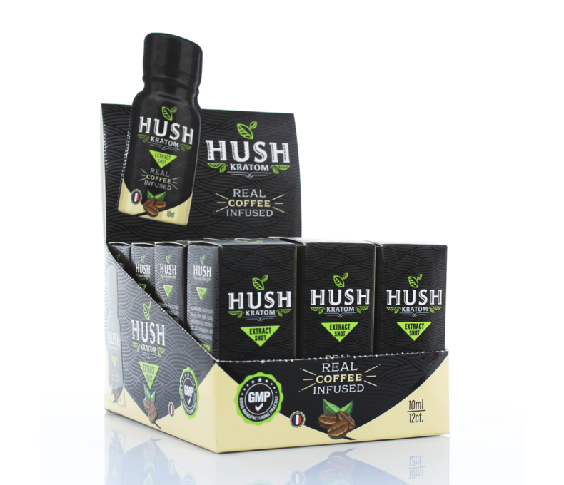 CM Hush Coffee 10ml 19.99 - 12ct Display
