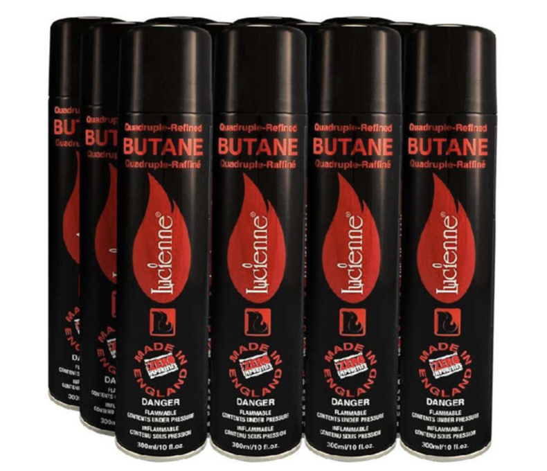 Butane Lucienne 4x 300mL 7.99 - 12ct Display