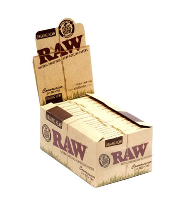 Raw Organic Conno 1.25 w/ Tips 2.99 - 24ct Display