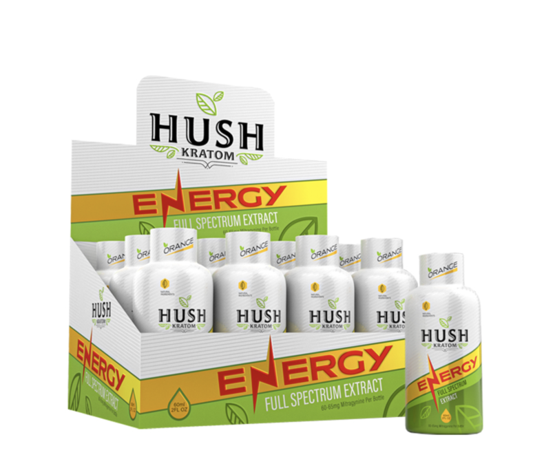 CM Hush Energy 2oz 5.99 - 12ct Display