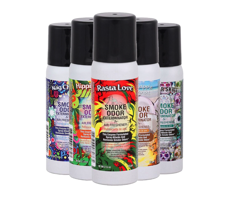 Smoke Odor Spray Mini 2.5oz 5.99 - 12ct Display - Year Round