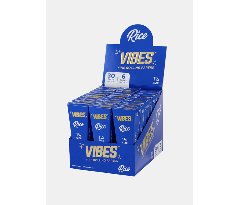 Vibes Rice Cones 1.25 6pk 2.99 - 30ct Display