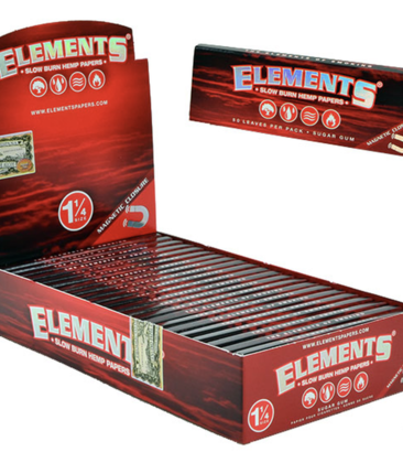 Elements Slow Burn H Papers 1.25 1.99 - 25ct Display