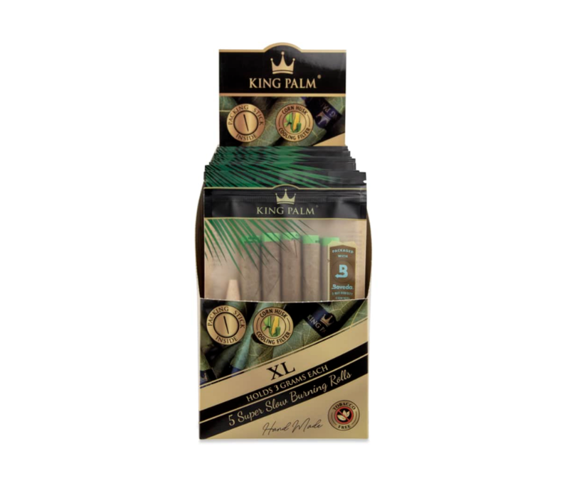 King Palm Cones XL 5pk 5.99 - 15ct Display
