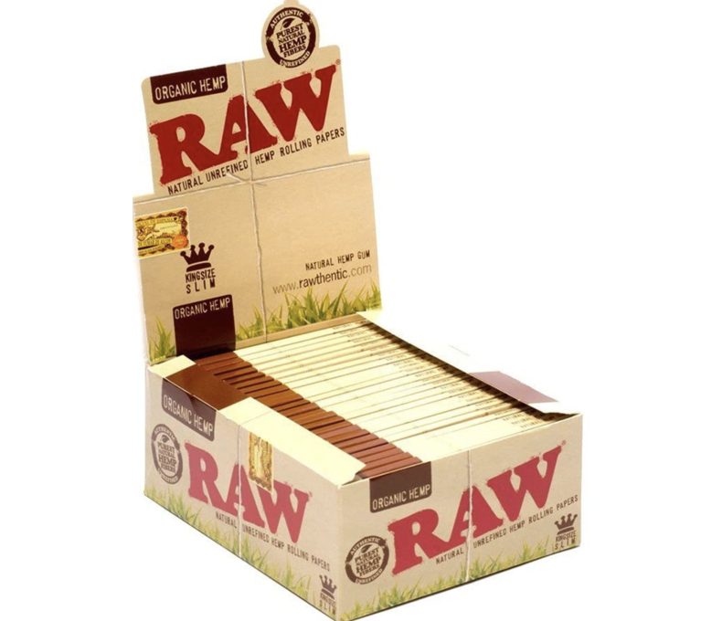 Raw Organic KS Slim 2.99 - 50ct Display