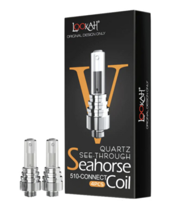 Coil Lookah Seahorse Quartz V 9.99 - 4ct Display