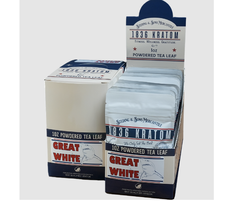 CM 1836 Great White Powder 1oz 11.99 - 15ct Display