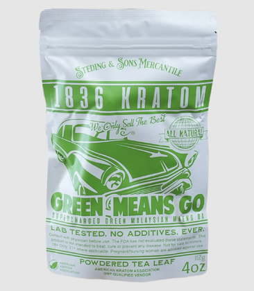 CM 1836 Green Means Go Powder 4oz Powder 32.99 - 5ct Display