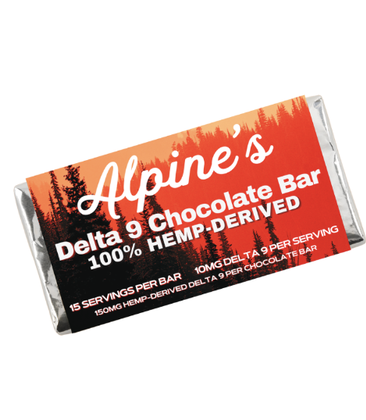 LE Alpine Delta-9 Chocolate Bar 150mg 19.99 *